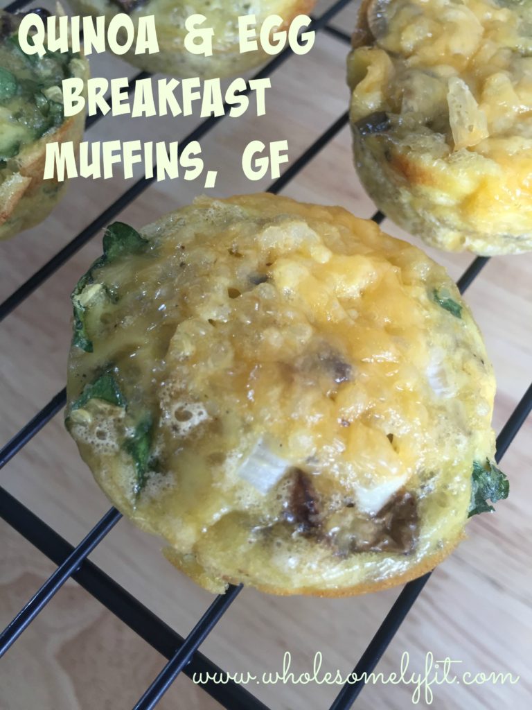 Egg & Quinoa Breakfast Muffins
